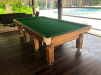  detail mantinelu a plátna biliardový stôl ruská pyramída profesionálne prevedenie tikové drevo